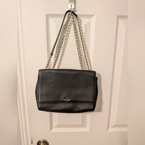 Kate Spade Black Shoulder Bag with Chain Strap